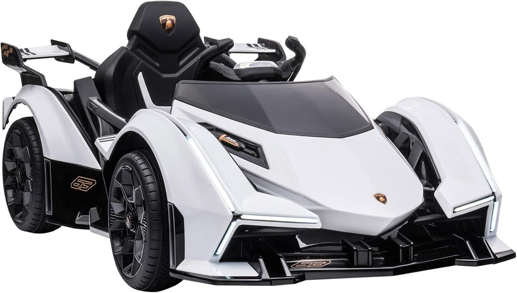 Orange 12V Battery Powered Ride On Toy Car with Parent Remote Control B666