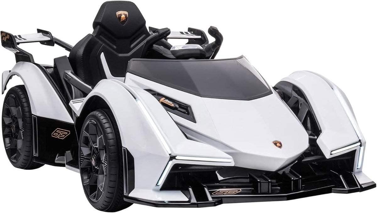 Orange 12V Battery Powered Ride On Toy Car with Parent Remote Control B666