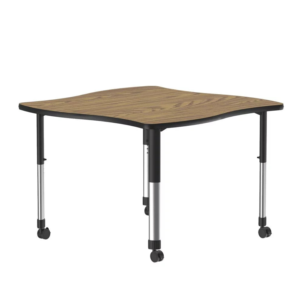 Commercial Desk with Casters K14200