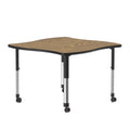 Commercial Desk with Casters K14200