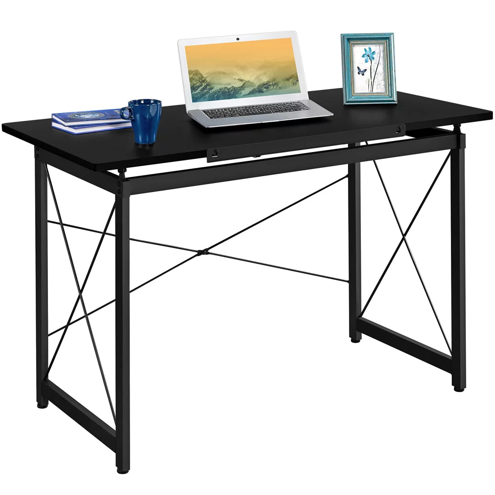 Black Adjustable Drafting Table X74588