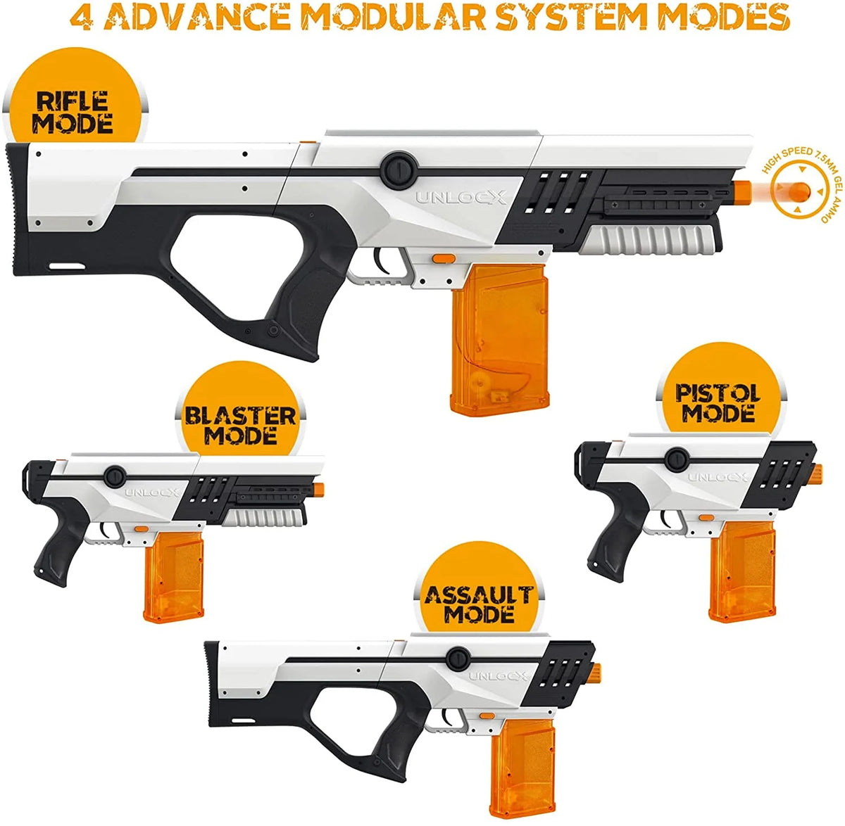 4 in 1 Modular Electric Water Bead Blaster F67218
