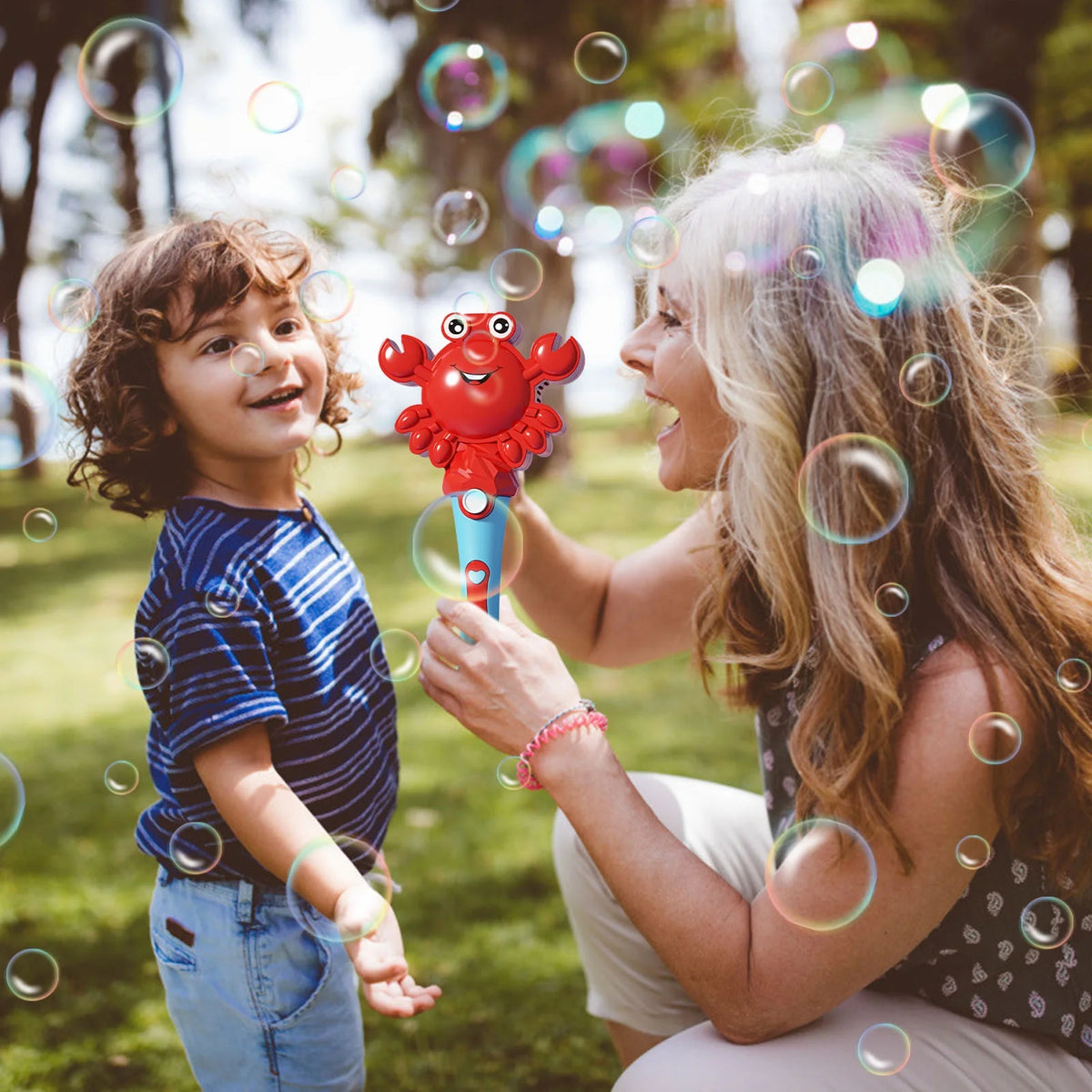 Bubble Blowing Machine Toy X339542