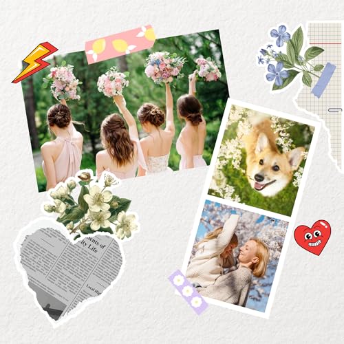 Portable Photo Printer 3x3 inches White V139