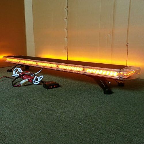 Black Aluminium 53" 108 LED Emergency Warning LightBar C91349