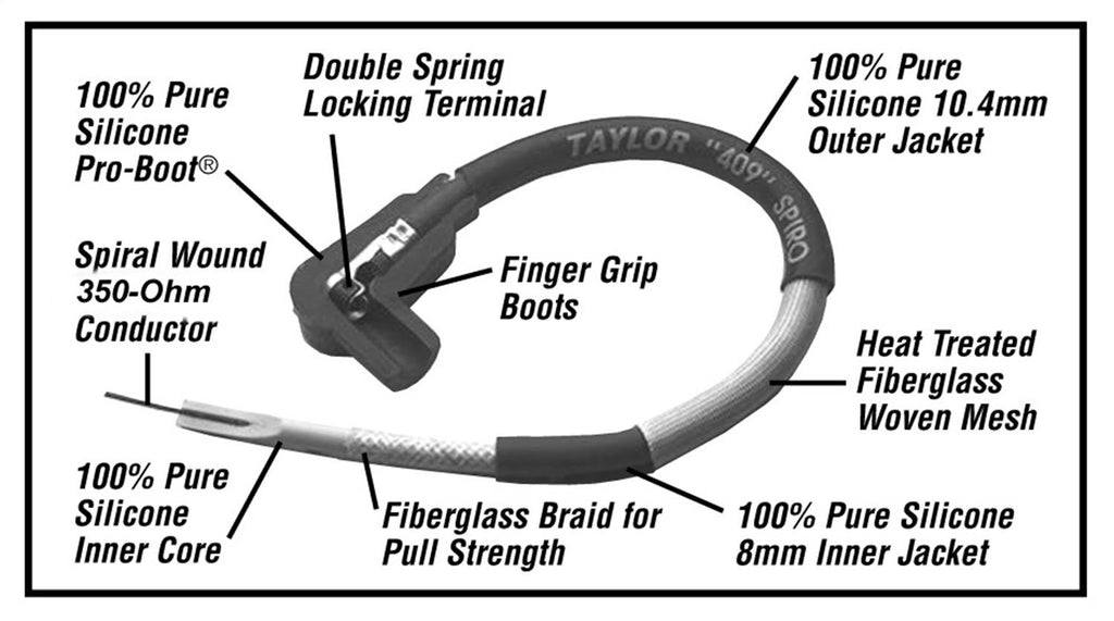 409 Pro Race Ignition Wire Set B653