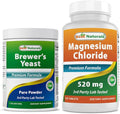 Brewers Yeast Powder 16 oz & Magnesium Chloride 520 mg Z5655