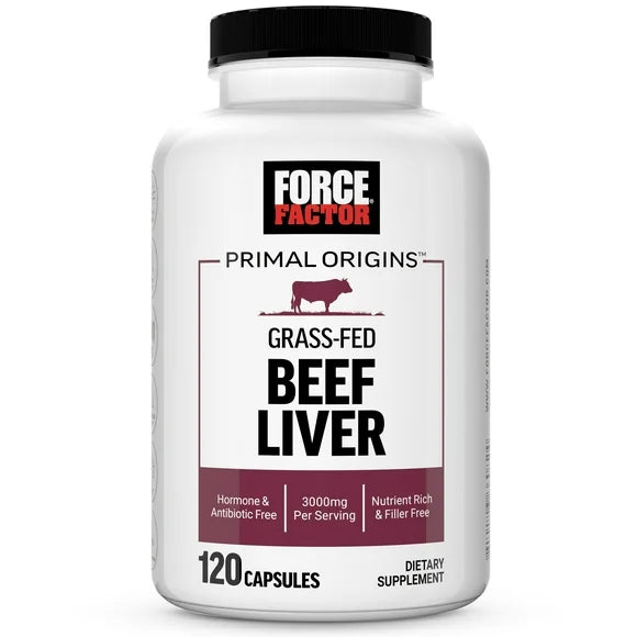 Grass Fed Beef Liver 120 Capsules B7408