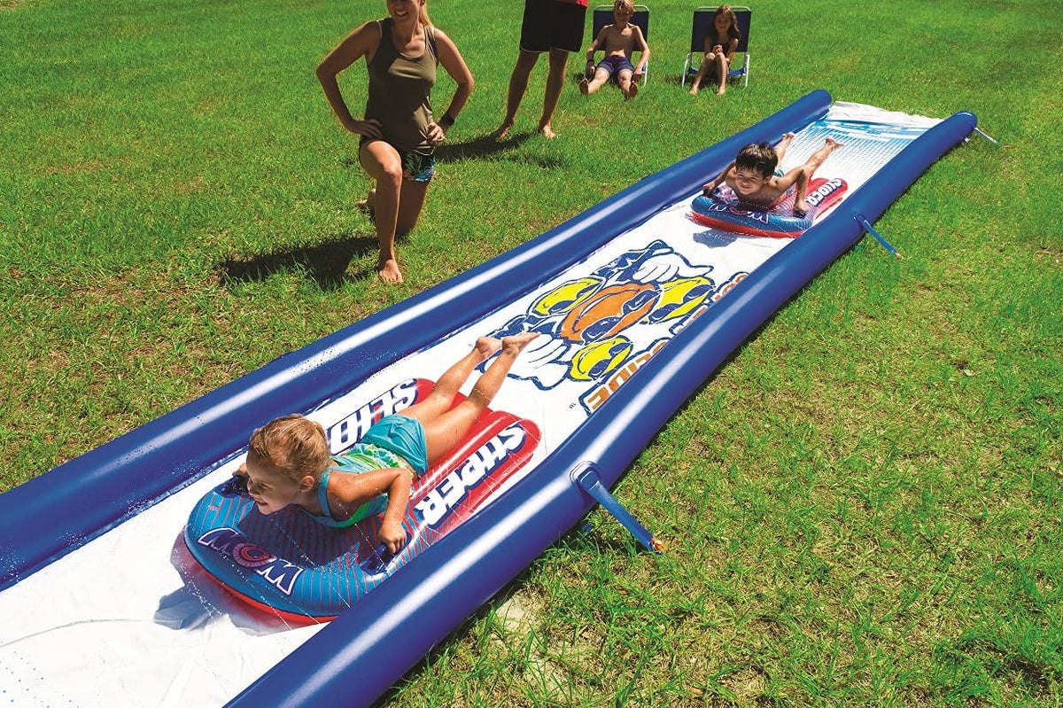Single Lane Slide with Attached Pool H74345