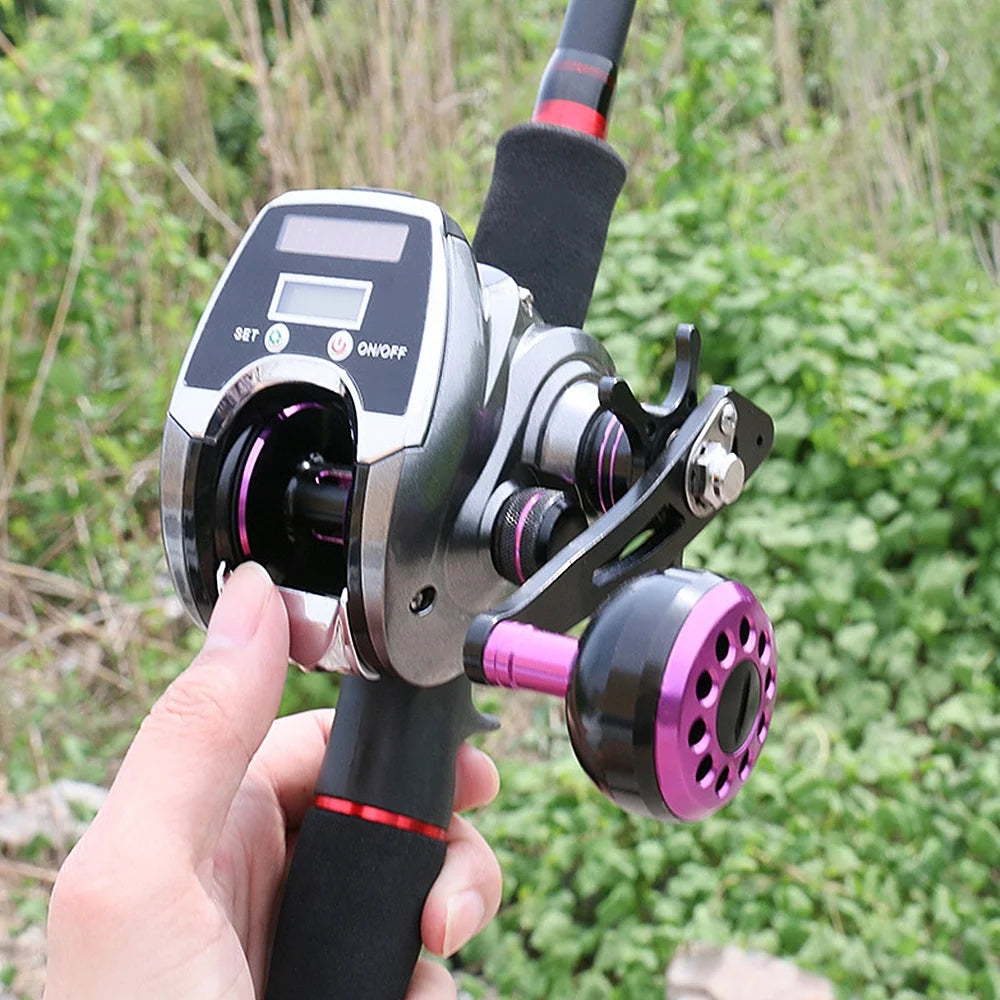 6+1BB Baitcasting Reel with 8.0 1 Gear Ratio W797