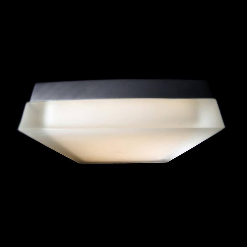 Titanium LED Square Flush Mount J8355