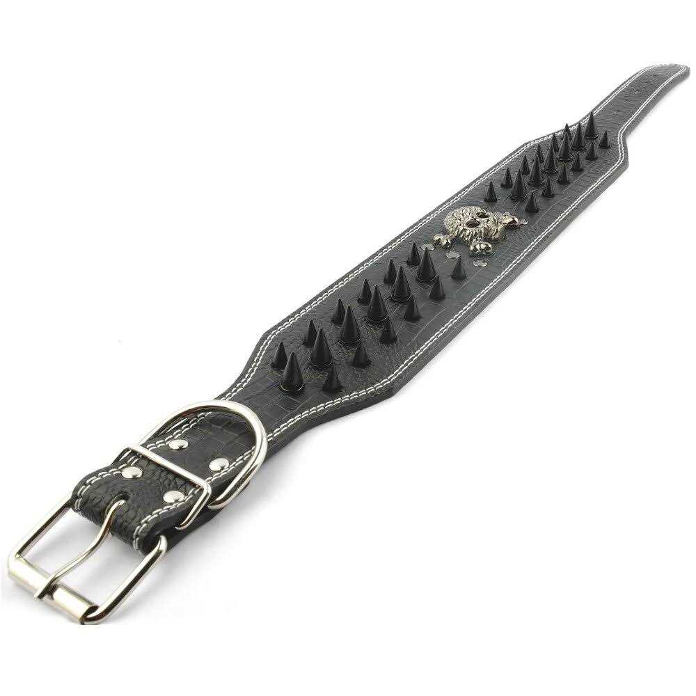 3 Inch Spiked Studded Leather Dog Collar C47500