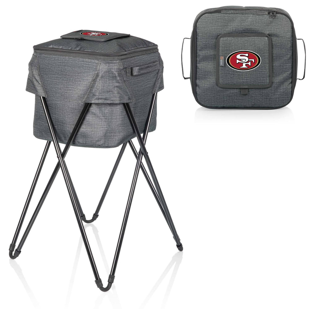 Gray Camping Party Cooler with Stand I758814
