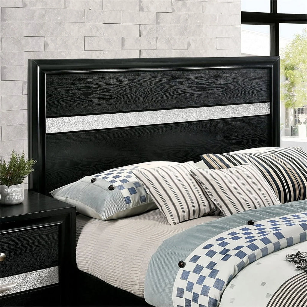 Black 3-Piece King Bedroom Set R786689