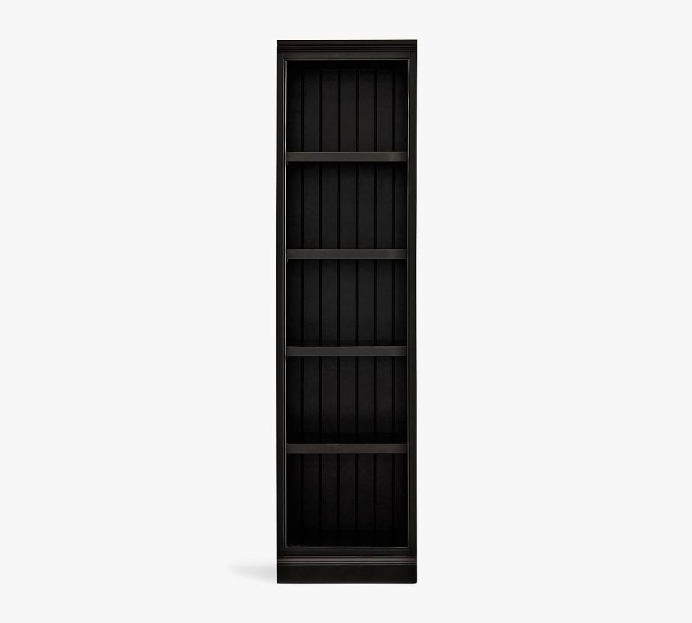 Black Narrow Bookcase Q28932