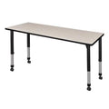 60 x 30 in. Height Adjustable Mobile Classroom Table Z6401
