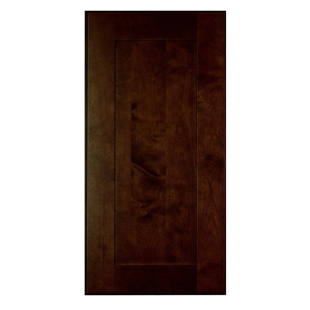 Stained Shaker Decorative End Panel for Base Kitchen Cabinet J952657