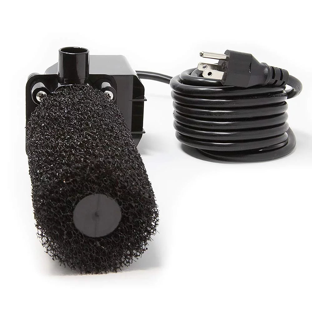 500 GPH 38 Watt Submersible Pond Pump with Filter Kit G395