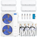 51,000 BTU 4 Zone Ductless Air Conditioner and Heat Pump N92336