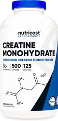Micronized Creatine Monohydrate 3,000mg 500 Capsules U326