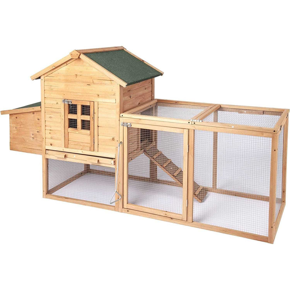 Large Wooden Outdoor Chicken Coop A8964