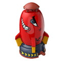 Rocket Launcher Toys Outdoor Water Pressure Lift Sprinkler Toy red O194395
