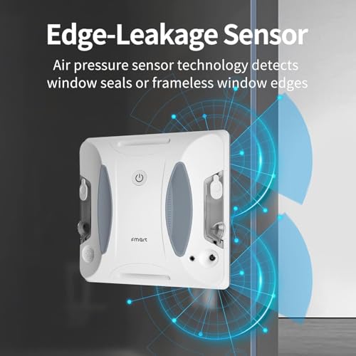 Window Cleaner Robot Double-Sided Spray Water 3800Pa Suction D836