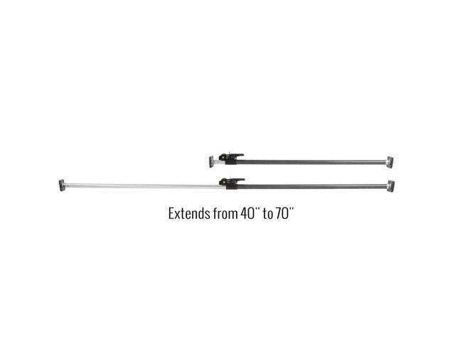 Auto-Extending Ratchet Pickup Truck Bed Cargo Bar J600