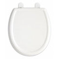 White Elongated Closed Front Toilet Seat with Cover W7525