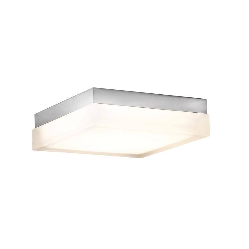 Titanium LED Square Flush Mount J8355