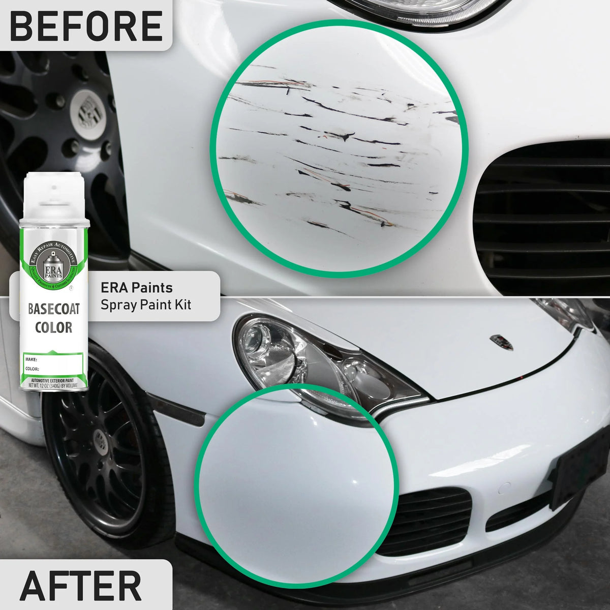 Aerosol Spray Touch Up Paint Clearcoat Primer and Pro Prep Kit D612