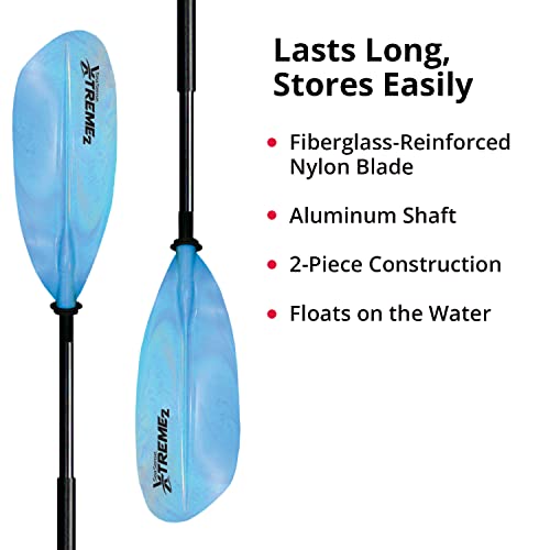 96” Fiberglass Reinforced Nylon 2-Piece Kayak Paddle D927