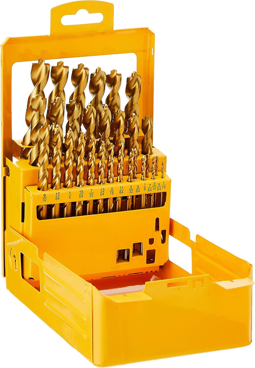29-Piece Titanium Drill Bit Set with Pilot Point L5389