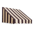 4.38 ft. Wide Gray Window Awning M58686