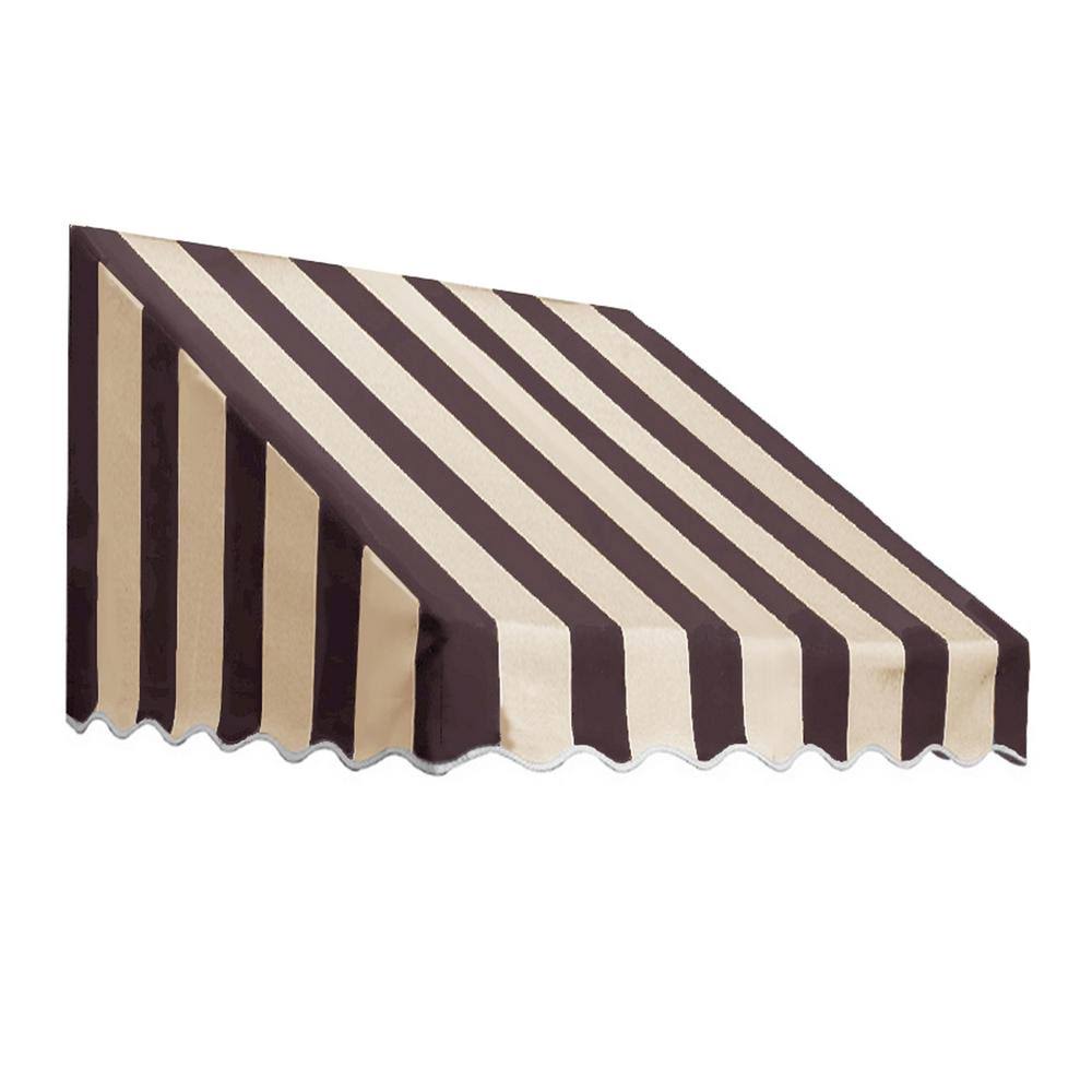 4.38 ft. Wide Gray Window Awning M58686