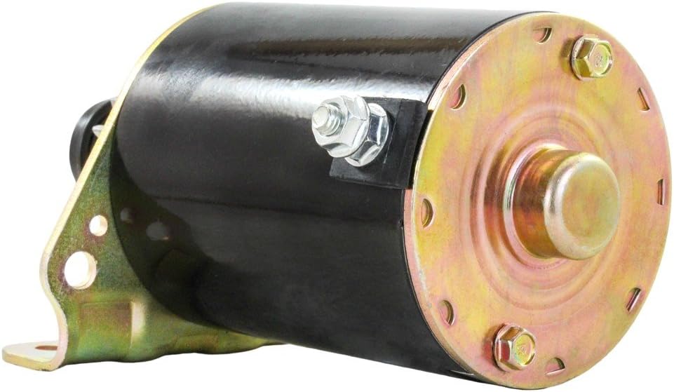 Starter Motor Compatible With Briggs & Stratton Cub Cadet 16.5 17 17.5 Hp Engine 14 Tooth Steel Drive Pack of 2 D64825
