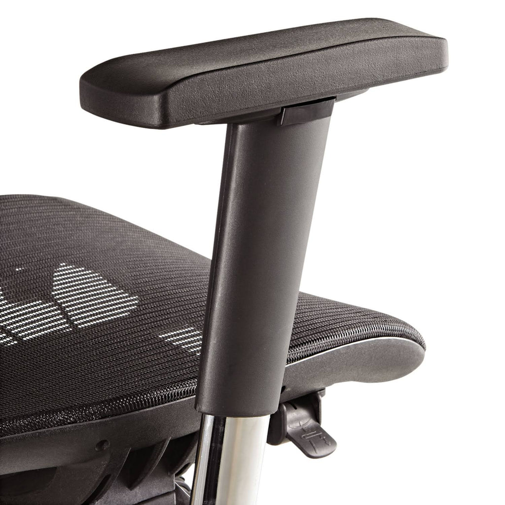 Black Ergonomic Multifunction Mesh Chair W9226