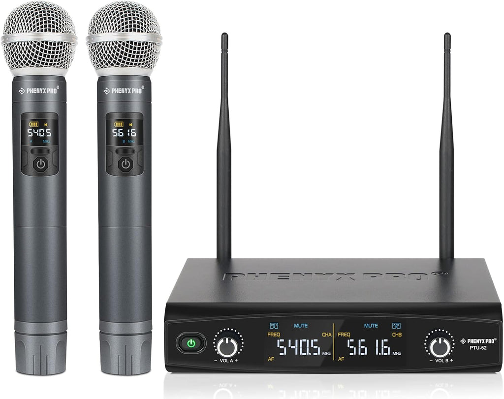 UHF Wireless Handheld Microphone System with Case L963157