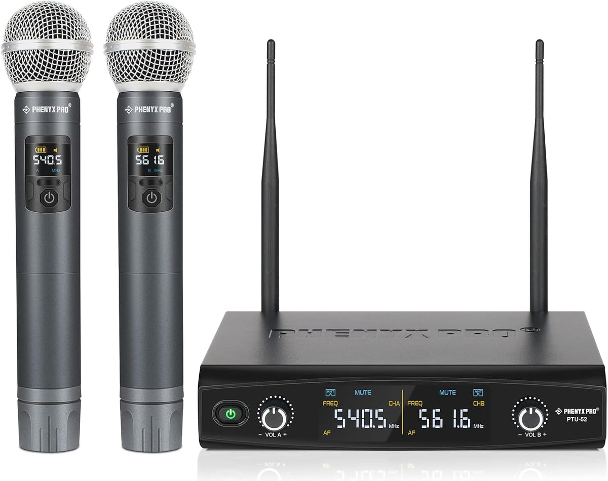 UHF Wireless Handheld Microphone System with Case L963157