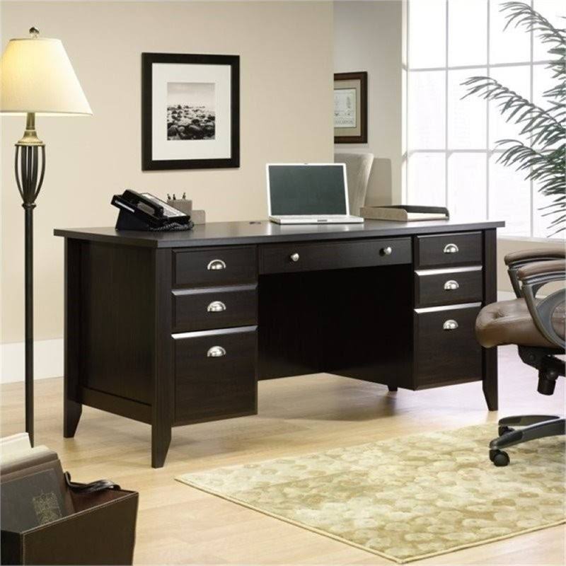 Jamocha Wood Executive Desk F3519