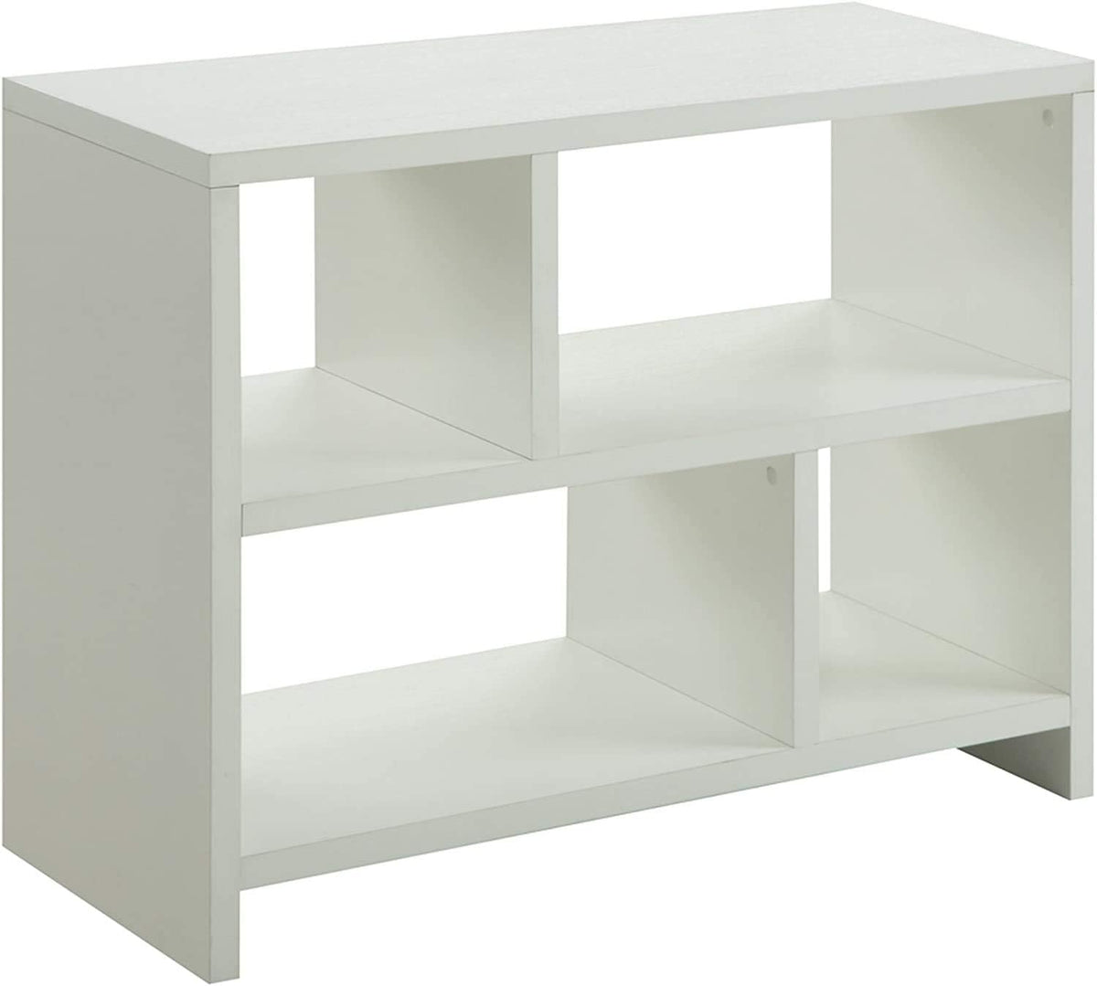 White Console Bookcase L597307