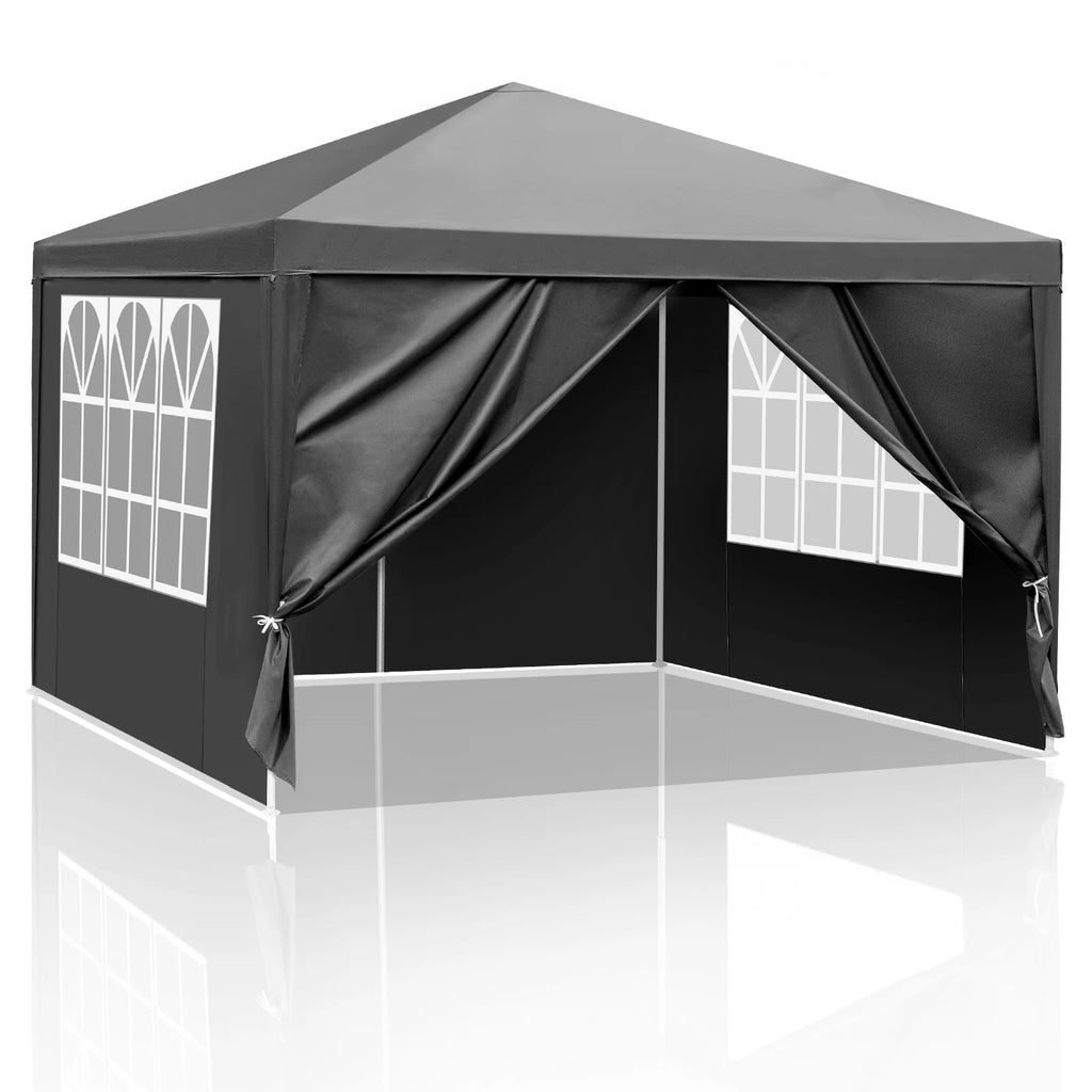 10' x 30' Canopy Tent with 7 Walls White Y514
