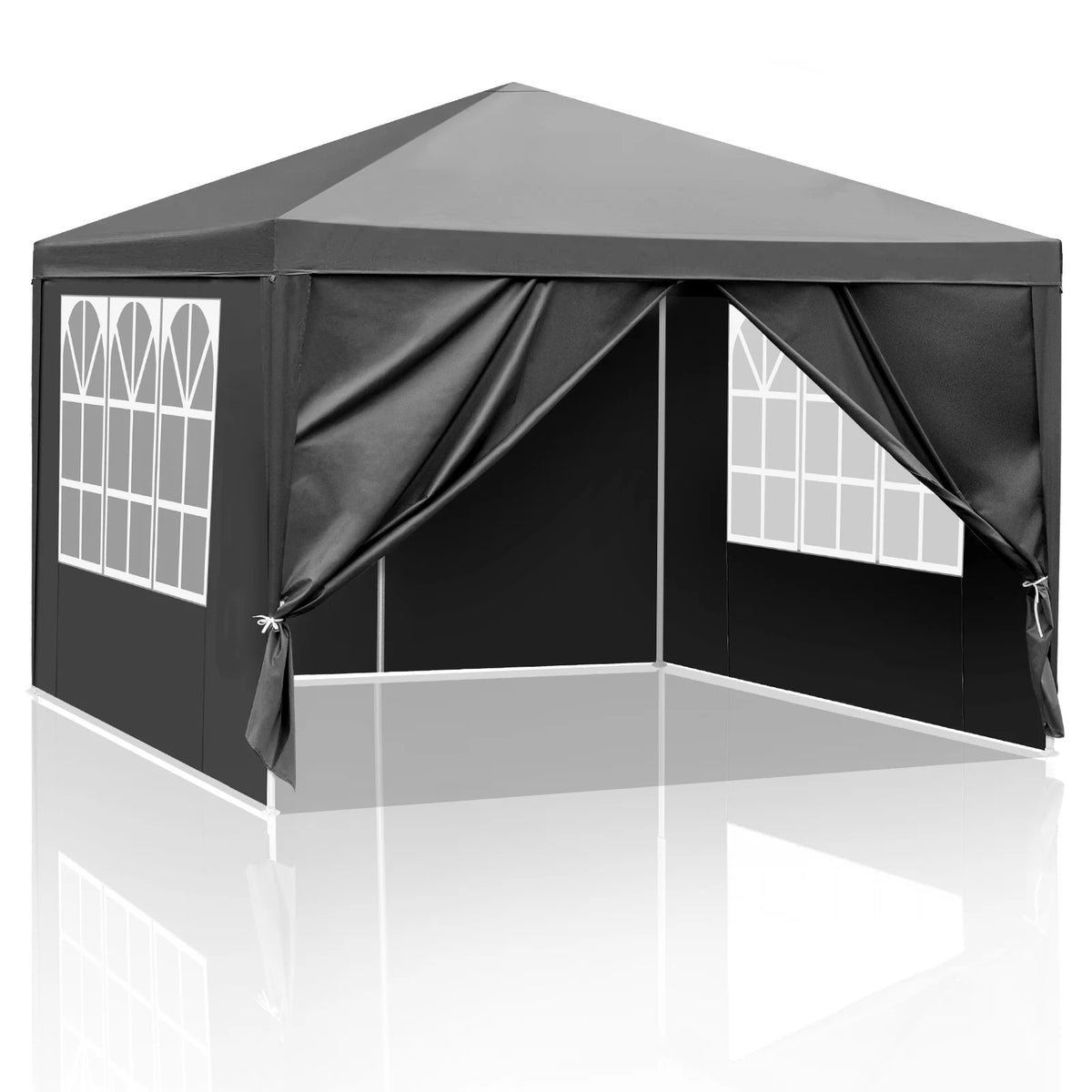 10' x 30' Canopy Tent with 7 Walls White Y514