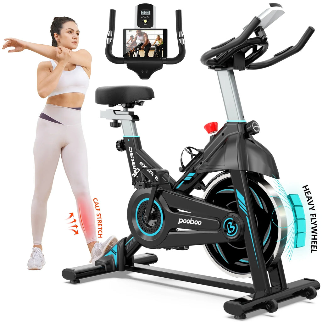Indoor Cycling Bike Stationary Magnetic Resistance 35lbs B524725