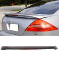 Unpainted Black Trunk Spoiler with 3rd Brake C6592