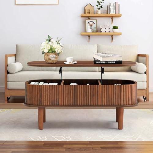 Lift Top Coffee Table with Hidden Compartment A261713