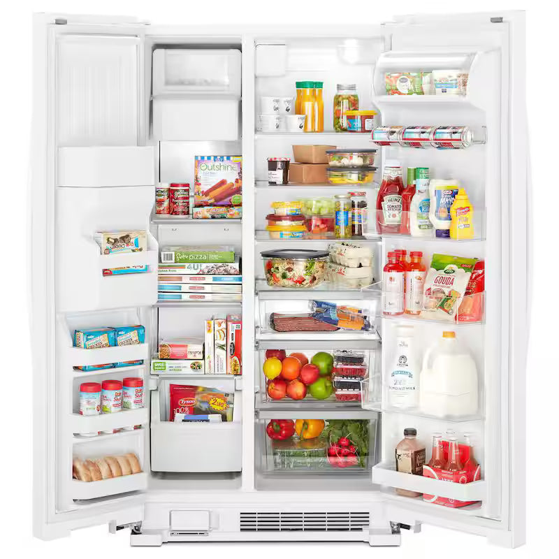 White 21.4 cu. ft. Side by Side Refrigerator G7226