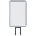 7 x 11 in. Satin Aluminum Sign Frame C692863