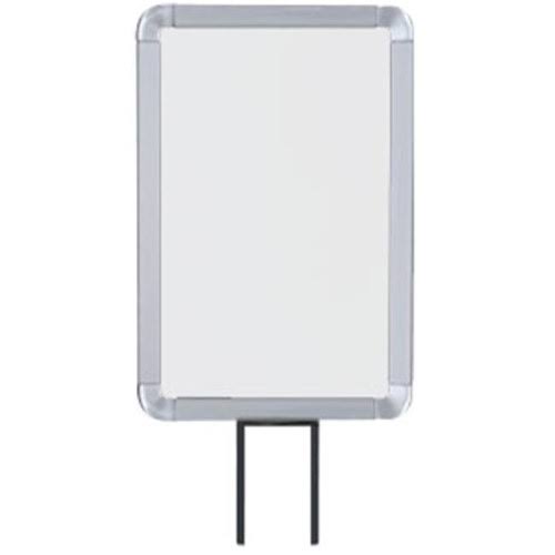 7 x 11 in. Satin Aluminum Sign Frame C692863