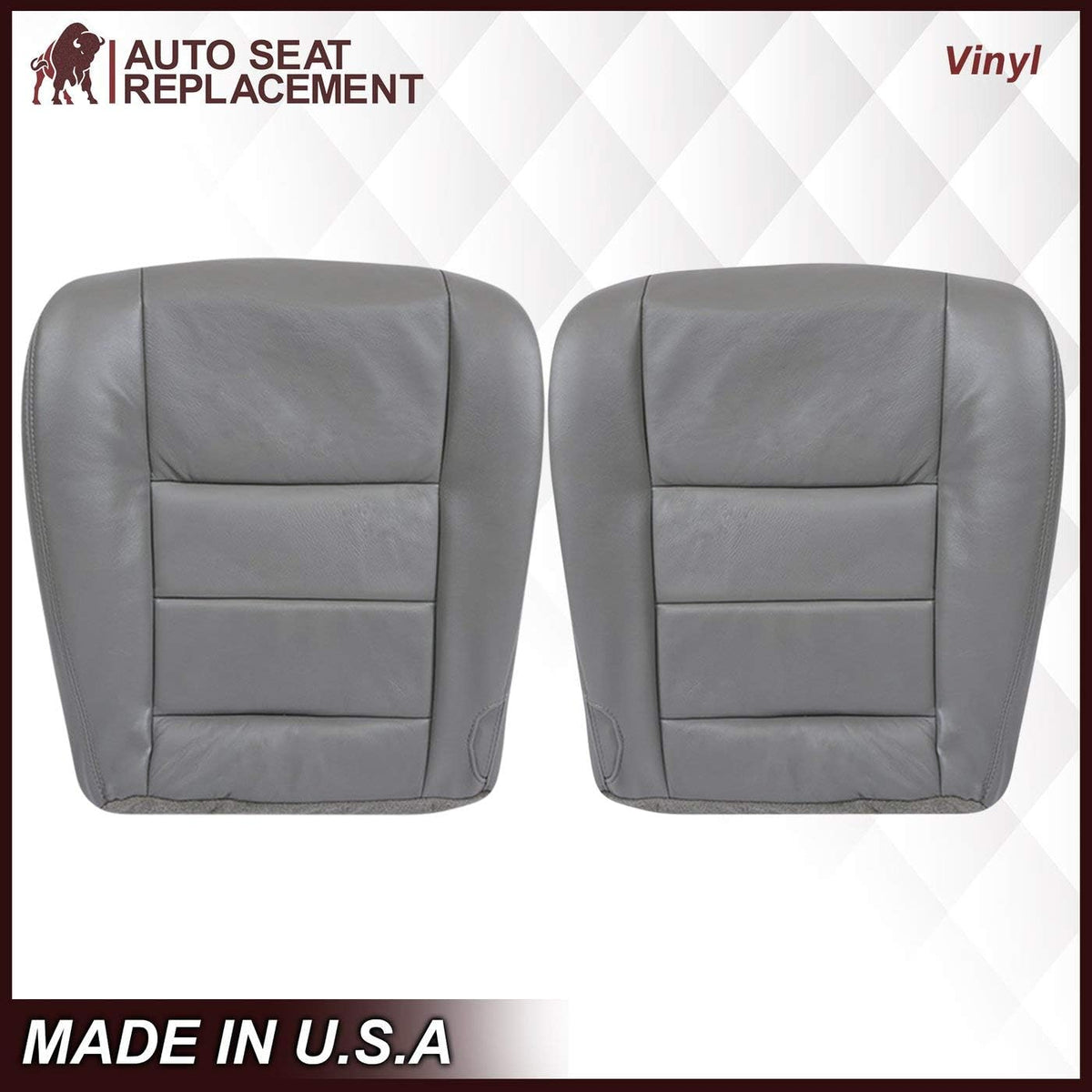 Synthetic Leather Seat Cover for Ford F250 F350 Driver Bottom Z740854